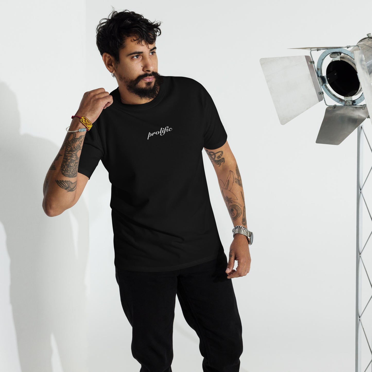 Premium Heavyweight Embroidered Prolific Tee