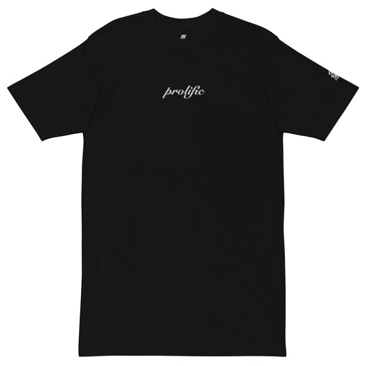 Premium Heavyweight Embroidered Prolific Tee