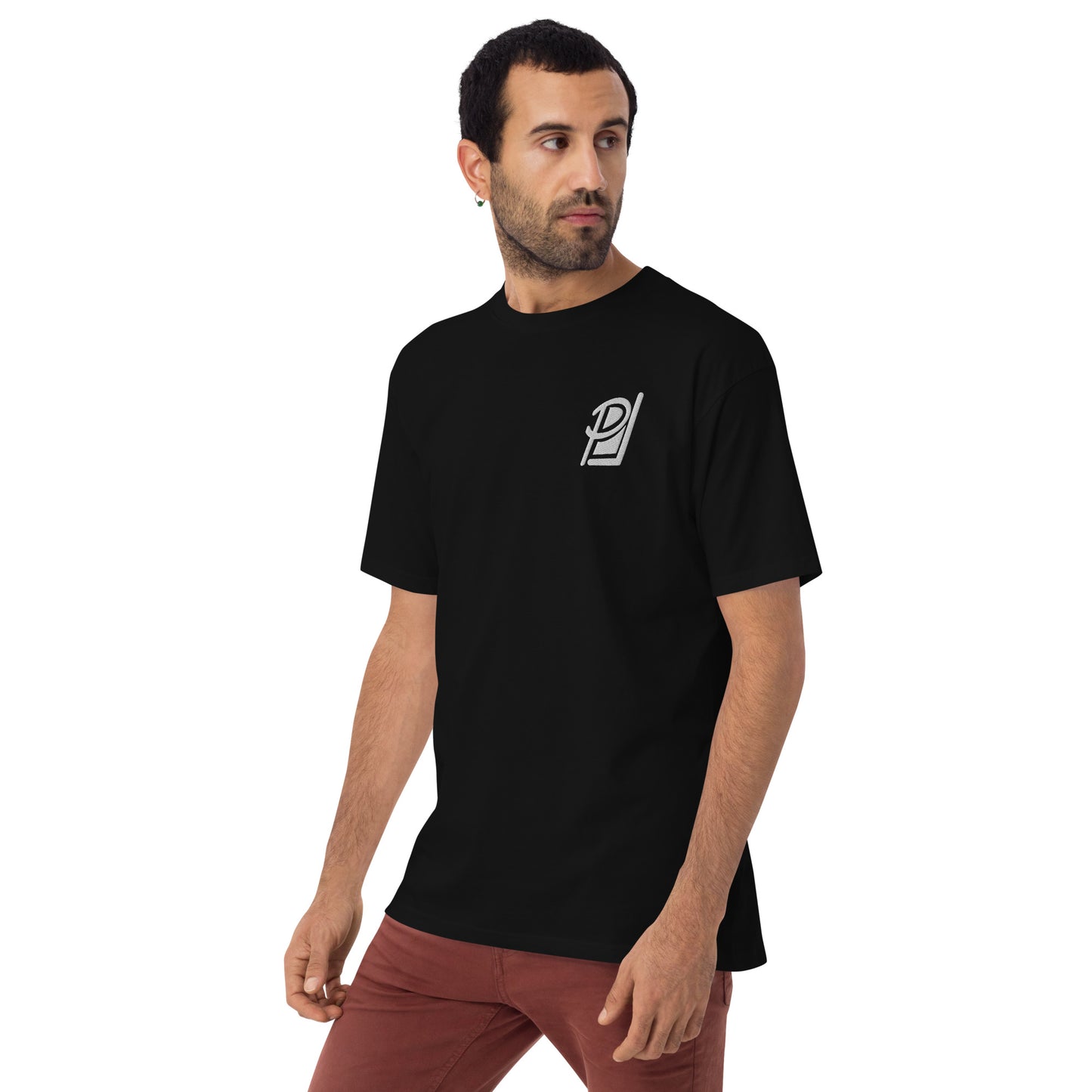Premium Heavyweight Embroidered Prolific x Rose Back Tee