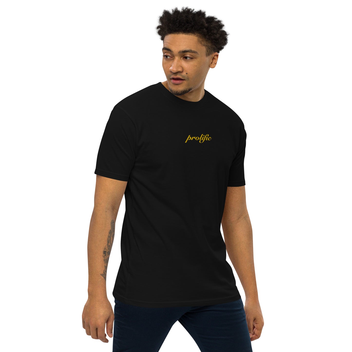 Premium Heavyweight Embroidered Prolific Tee